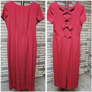 Jacqueline Ferrar Cocktail Dress SZ 12 Lined Beautiful